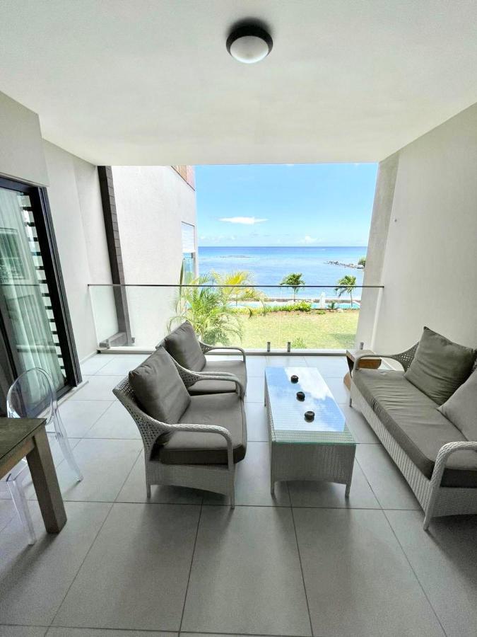 Luxury Beach House With Spectacular Sea View And Pool Trou aux Biches Bagian luar foto